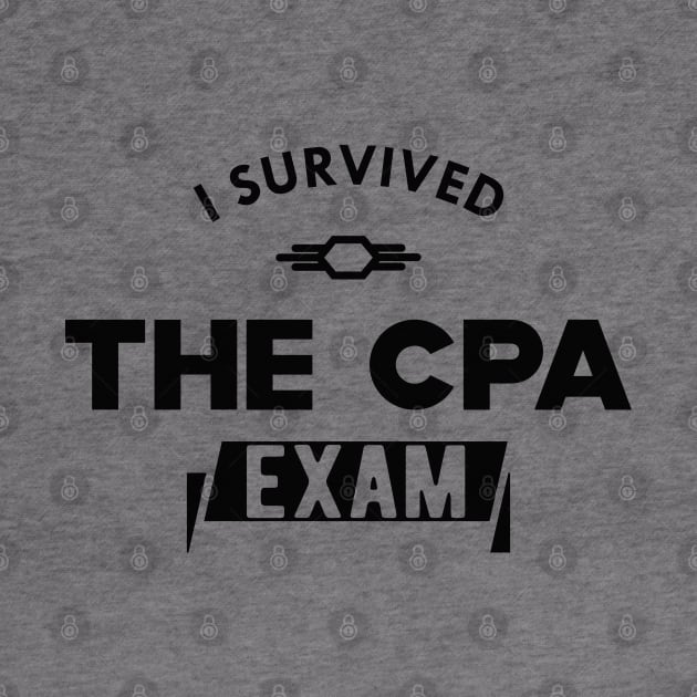 CPA Exam Survivor - I Survived the cpa exam by KC Happy Shop